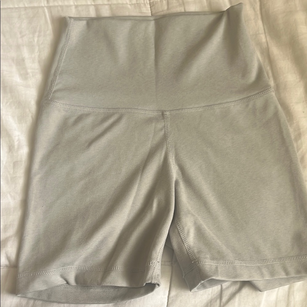 Yogalicious Gray High Waist Shorts for Comfort and Style